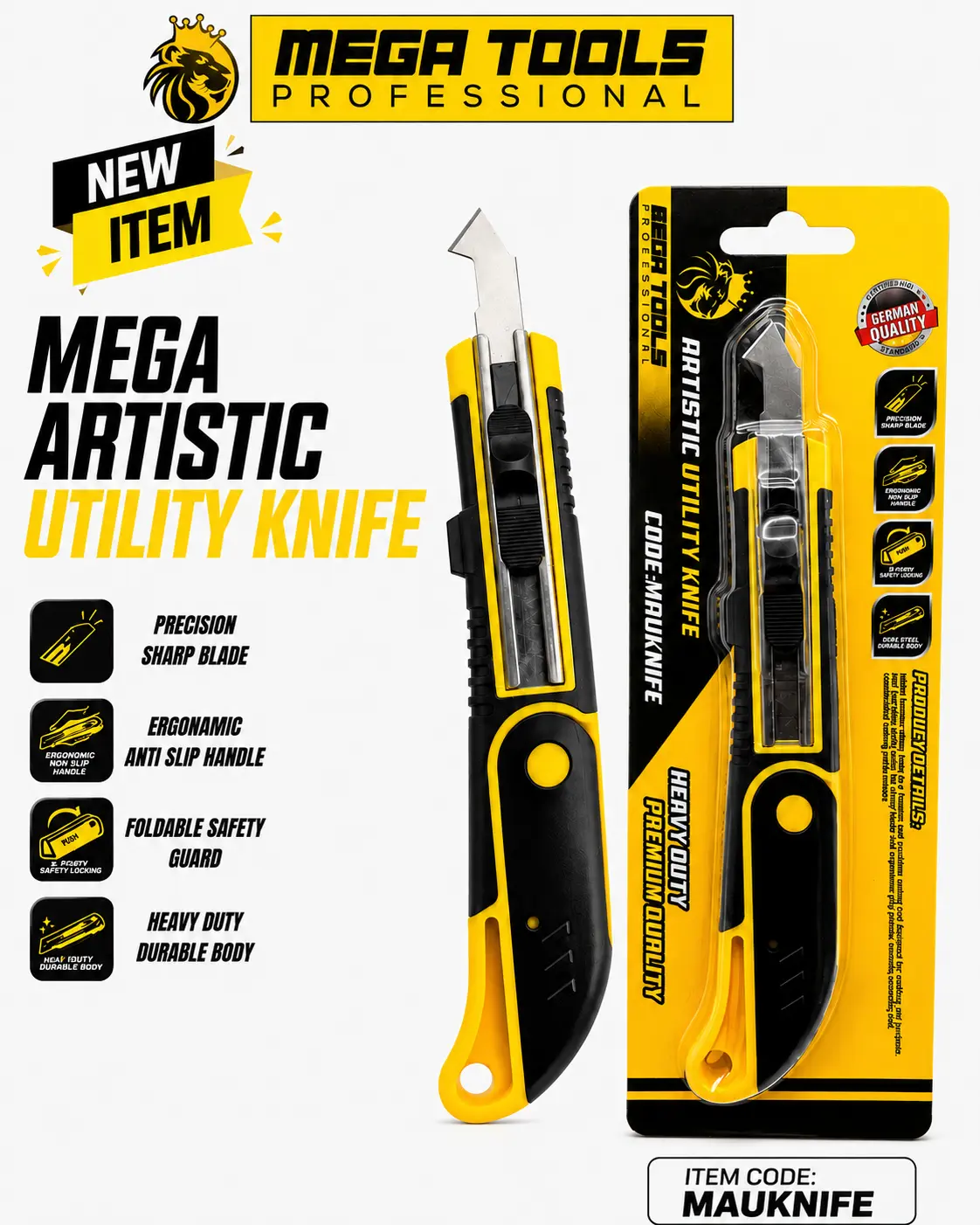Mega Artistic Utility Knife