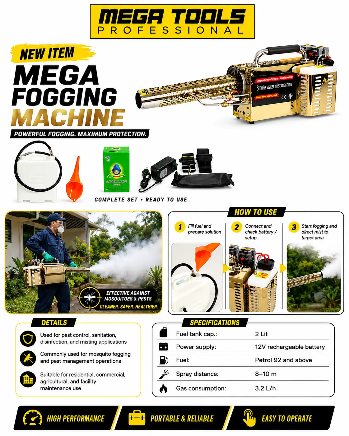 Mega Fogging Machine